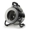 iPower Electric Heater Fan for Greenhouse, Grow Tent, Workplace, Overheat Protection, Fast Heating, Spraywater proof IPX4, Black