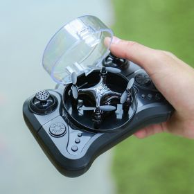 High-Definition Aerial Remote Control Aircraft Fixed Height Toy (Option: Black-Standard)