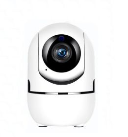 1080P Home Security Surveillance  Auto Tracking Camera US Plug (Option: White-720P EU)