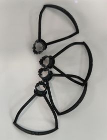 Suitcase Mini Drone Folding Aerial Photo Remote Control Plane (Option: Protection frame)