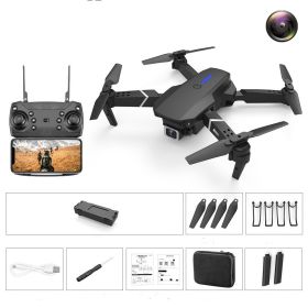 4K pixel dual camera switch airplane toy (Option: Black 4K Single camera)