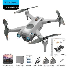 HD Aerial Photography GPS Brushless Motor Four-axis (Option: Gray-Dual Electric Version)