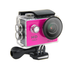 Waterproof Action Camera 1080p SJ4000 (Color: Pink)