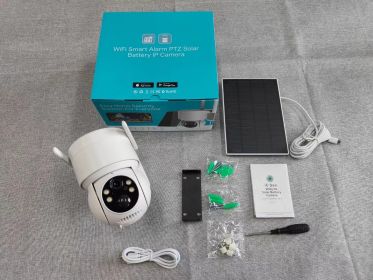 Motion Detection Audio Video Surveillance Camera (Color: White)