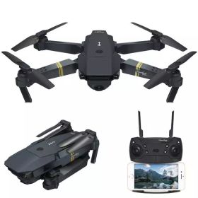 E58 Folding Aerial WiFi Image Transmission Four-axis Remote Control Toy (Option: 1080p)