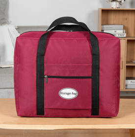 Oxford Fabric Travel Storage Bag High Capacity (Option: Red-57x27x50cm)
