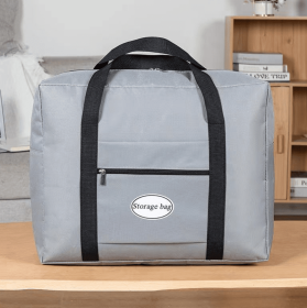 Oxford Fabric Travel Storage Bag High Capacity (Option: Grey-57x27x50cm)